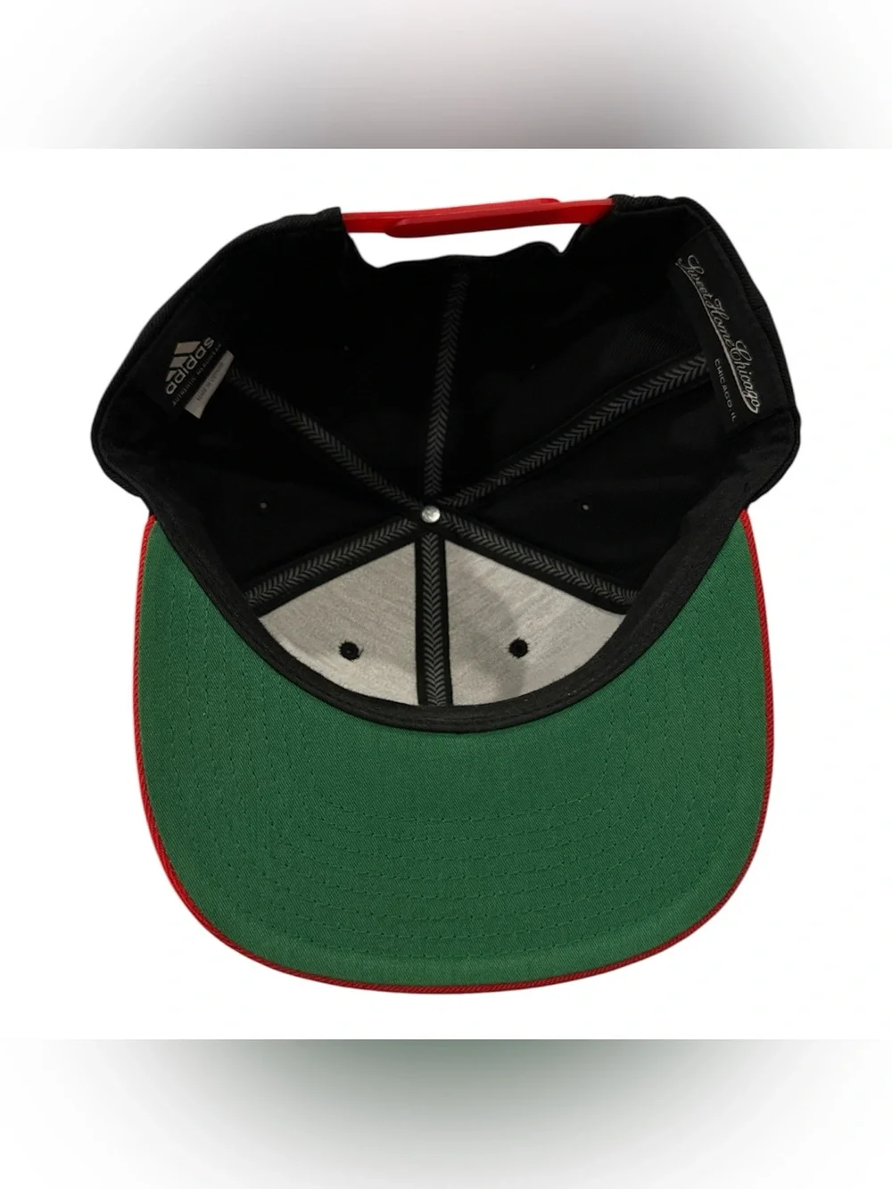 Adidas Derrick Rose DROSE 5.0 Chicago Color Way Black Red Snapback Hat OSFA
